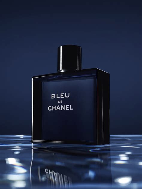 blue de chanel images.